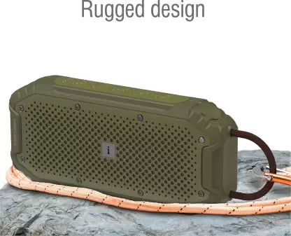 iball Musi Rock 16 W Bluetooth Speaker (Green, Stereo Channel) iball Musi Rock 16 W Bluetooth Speaker (Green, Stereo Channel)